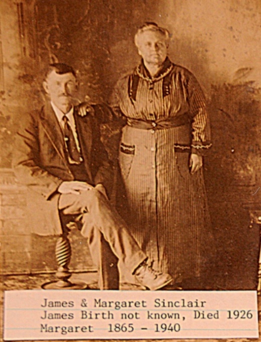 James and Margaret (Burkett) Sinclair Family